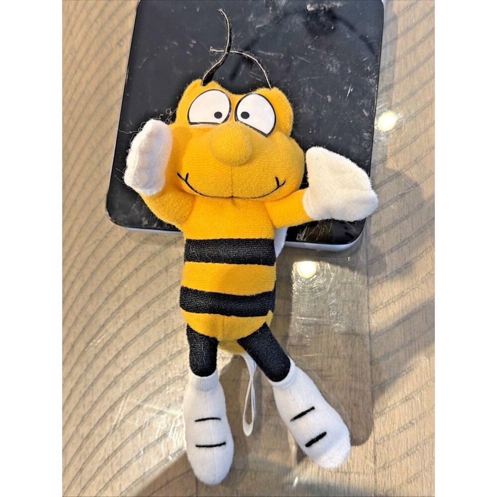 Vintage Cheerios Bumble Bee Liberty Toy Plush Small 7 Inch Stuffed Animal Buzz